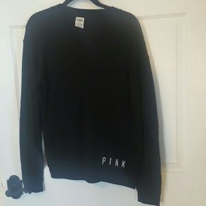 Pink black sweater/sweatshirt